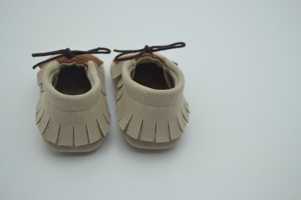 Bohem Tarzı Erkek Bebek İlk Adım Ayakkabısı - Görsel 5