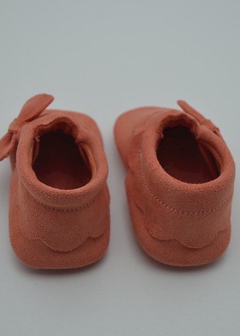 Kız Bebek Süet İlk Adım Ayakkabısı - Görsel 5