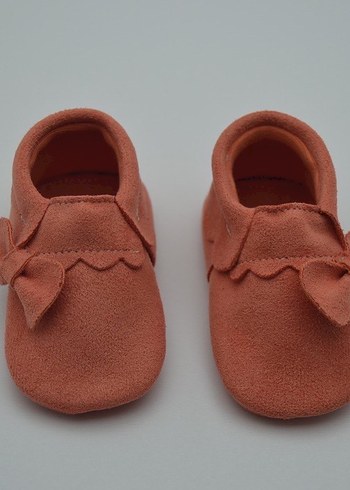 Kız Bebek Süet İlk Adım Ayakkabısı - Görsel 9