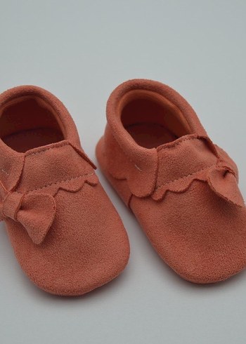 Kız Bebek Süet İlk Adım Ayakkabısı - Görsel 8