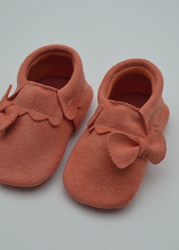 Kız Bebek Süet İlk Adım Ayakkabısı - Görsel 2
