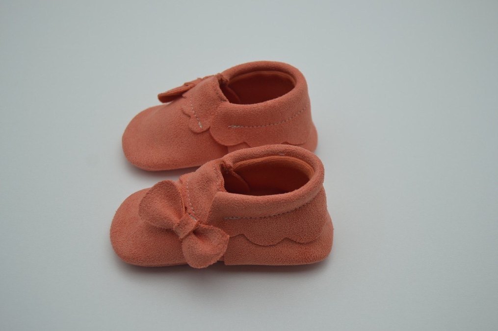 Kız Bebek Süet İlk Adım Ayakkabısı - Görsel 3