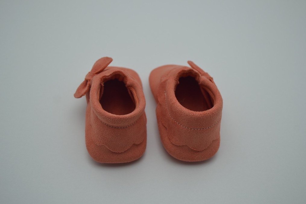 Kız Bebek Süet İlk Adım Ayakkabısı - Görsel 5