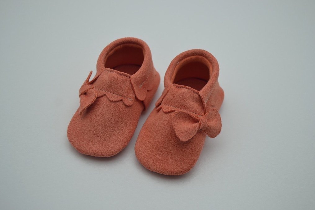Kız Bebek Süet İlk Adım Ayakkabısı - Görsel 2