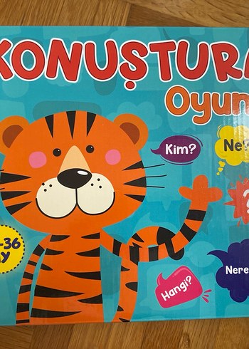 Konuştur Oyunu - Çocuklar İçin Eğlenceli Kitap