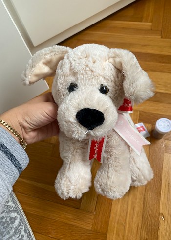 Beyaz Peluş Köpek Oyuncak