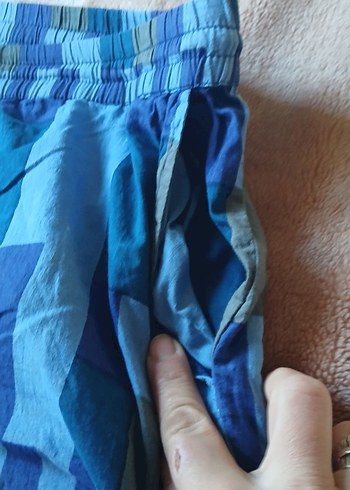 T-box Erkek Mavi Desenli Bol Kesim Pijama - Görsel 4