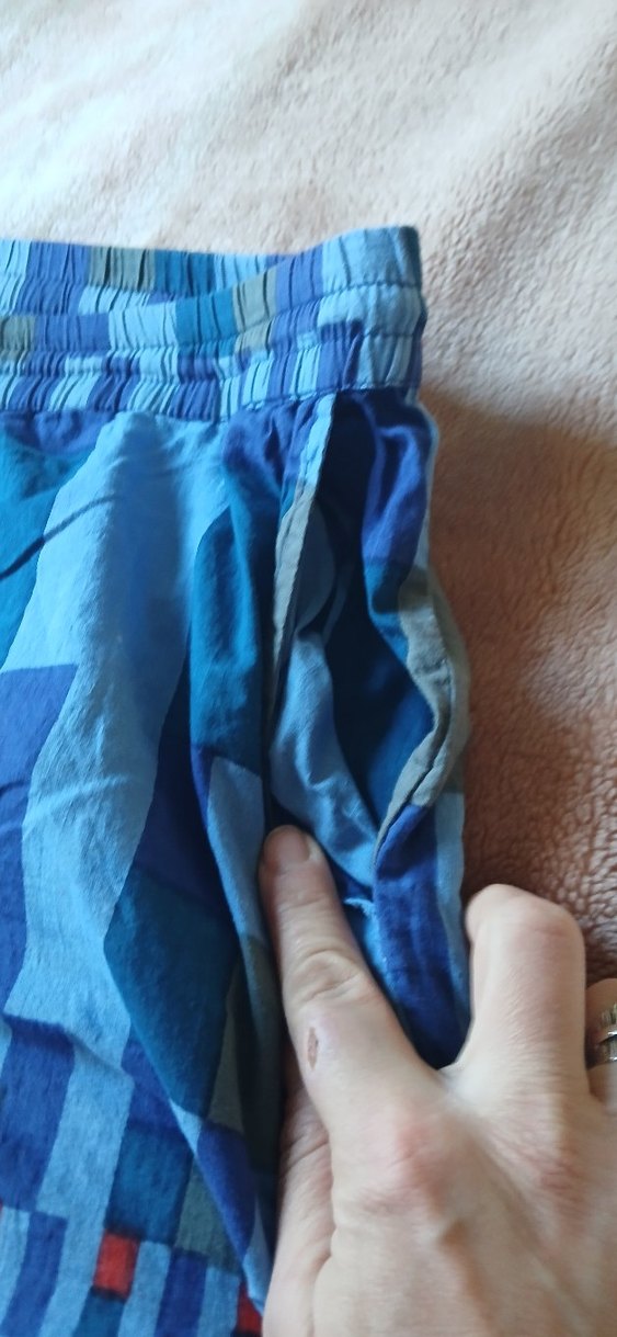 T-box Erkek Mavi Desenli Bol Kesim Pijama - Görsel 4