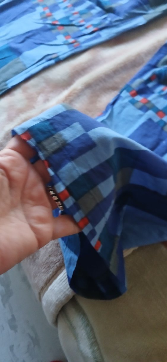 T-box Erkek Mavi Desenli Bol Kesim Pijama - Görsel 5