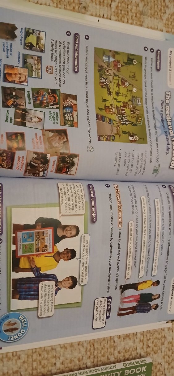 Give Me Five Çocuklar için Dijital Aktiviteli İngilizce Kitap - Görsel 5