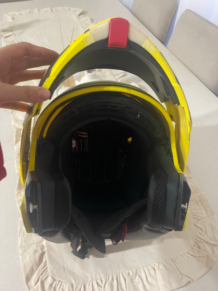 ÇENE AÇILIR VİZÖRLÜ KASK - Görsel 2