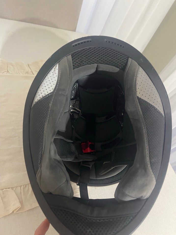 Siyah Axxis Baskılı Kask - Görsel 4