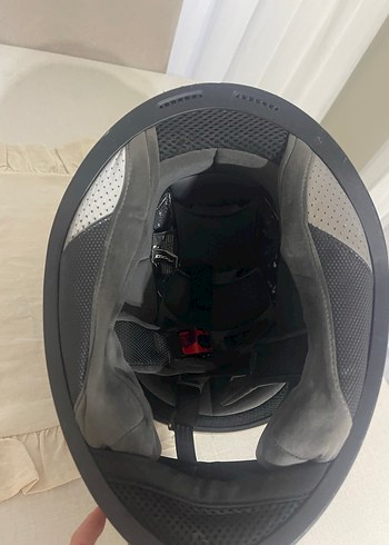 Siyah Baskılı  Motosiklet Kaskı - Görsel 5
