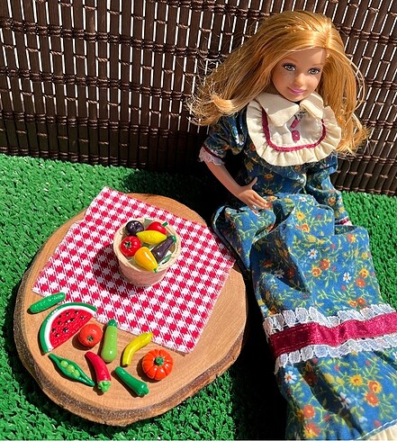 Barbie Minyatür meyve seti