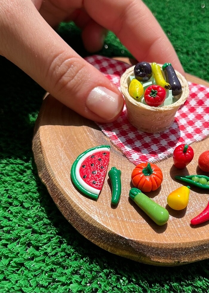 Minyatür meyve seti - Görsel 4