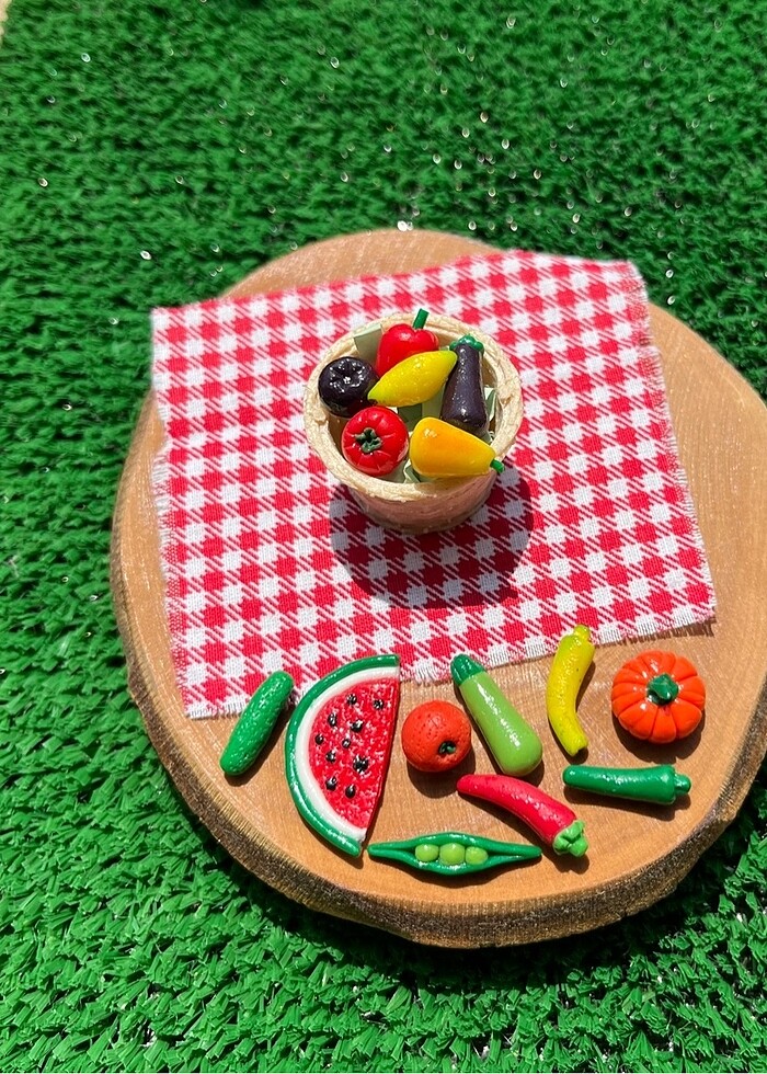 Minyatür meyve seti - Görsel 2