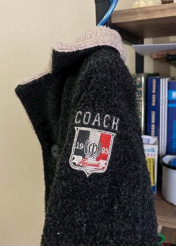 Düğmeli Gri Erkek Çocuk Yün Kaban - Görsel 3