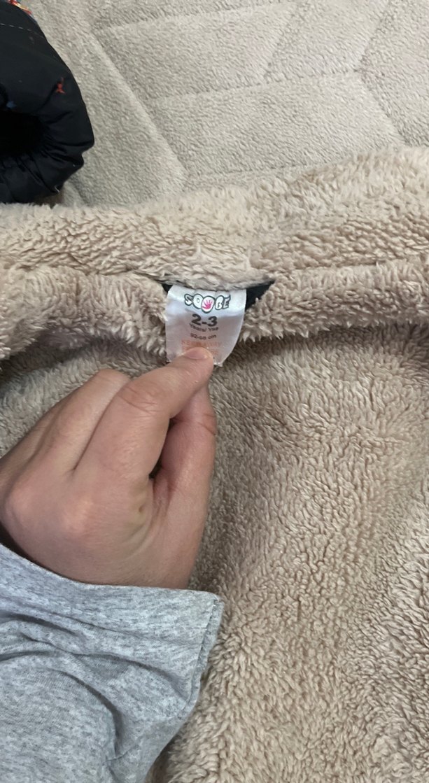 Düğmeli Gri Erkek Çocuk Yün Kaban - Görsel 5