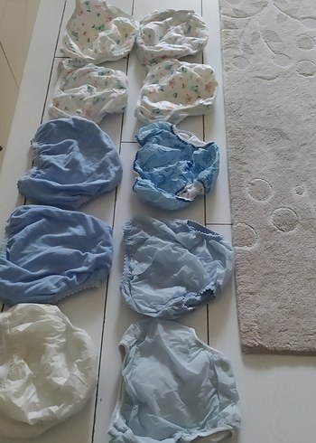 Beyaz Pamuklu Erkek Bebek Kolsuz Body - Görsel 10