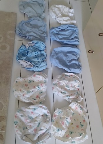 Beyaz Pamuklu Erkek Bebek Kolsuz Body - Görsel 8