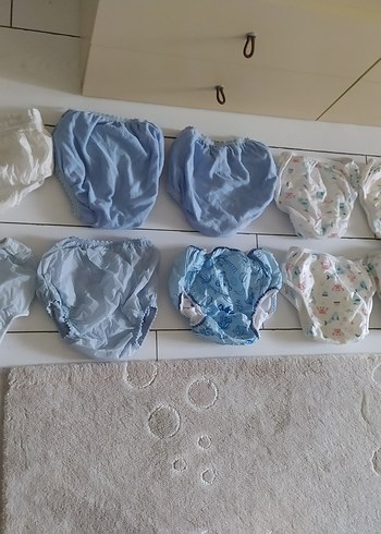 Beyaz Pamuklu Erkek Bebek Kolsuz Body - Görsel 9