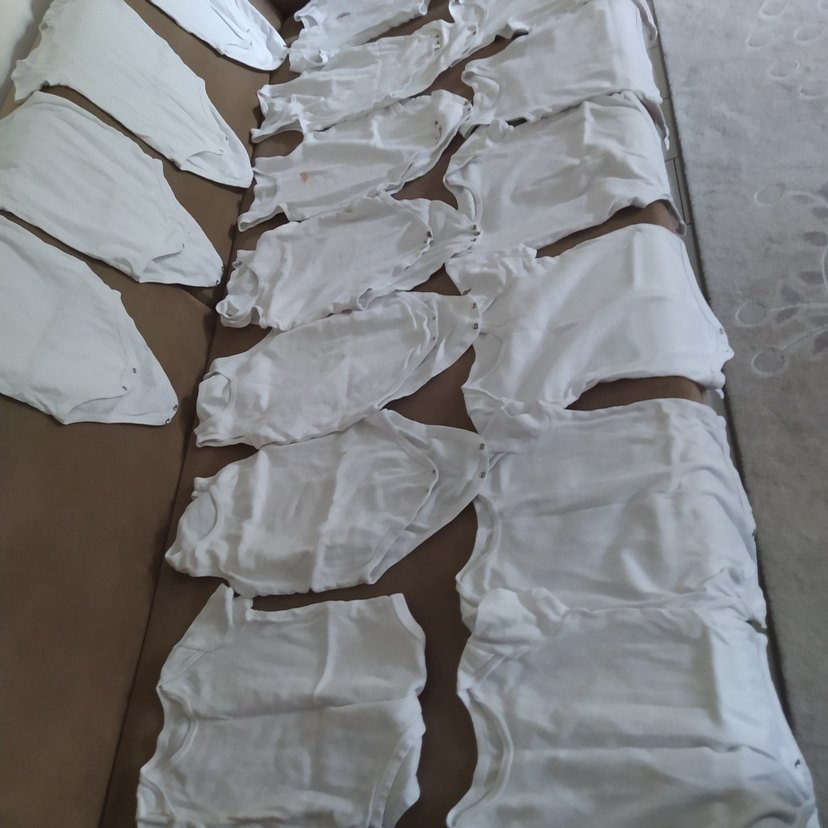 Beyaz Pamuklu Erkek Bebek Kolsuz Body - Görsel 3