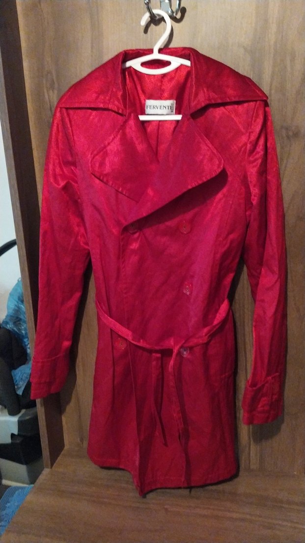 Bej Süet Midi Kadın Kaban - Görsel 4