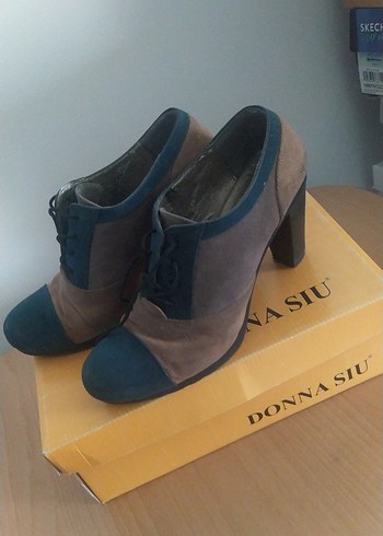 Kırmızı fiyatı farklı Deri Kadın Dolgu Topuk Ayakkabı - Görsel 4