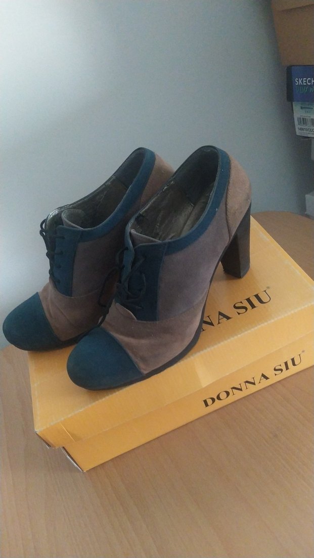 Kırmızı fiyatı farklı Deri Kadın Dolgu Topuk Ayakkabı - Görsel 4