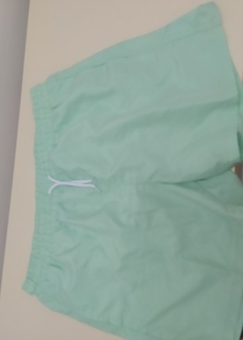 Siyah Midi Hamile Şortu - Görsel 5