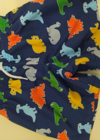 Siyah Midi Hamile Şortu - Görsel 12