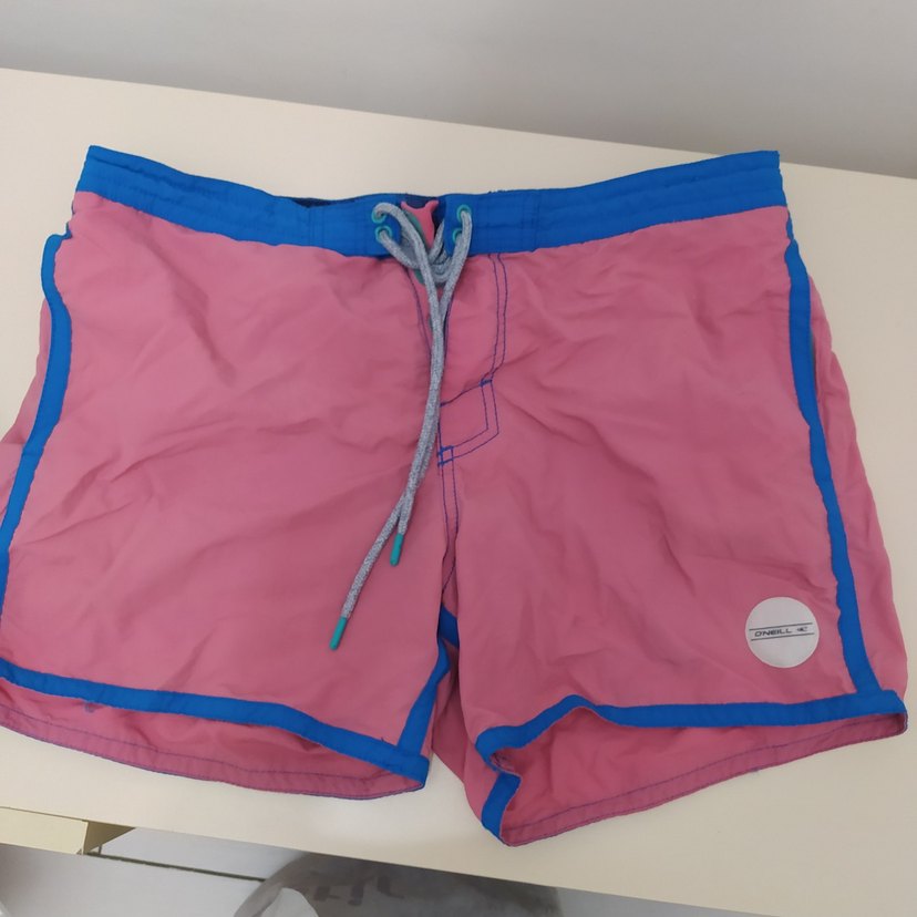 Siyah Midi Hamile Şortu - Görsel 3