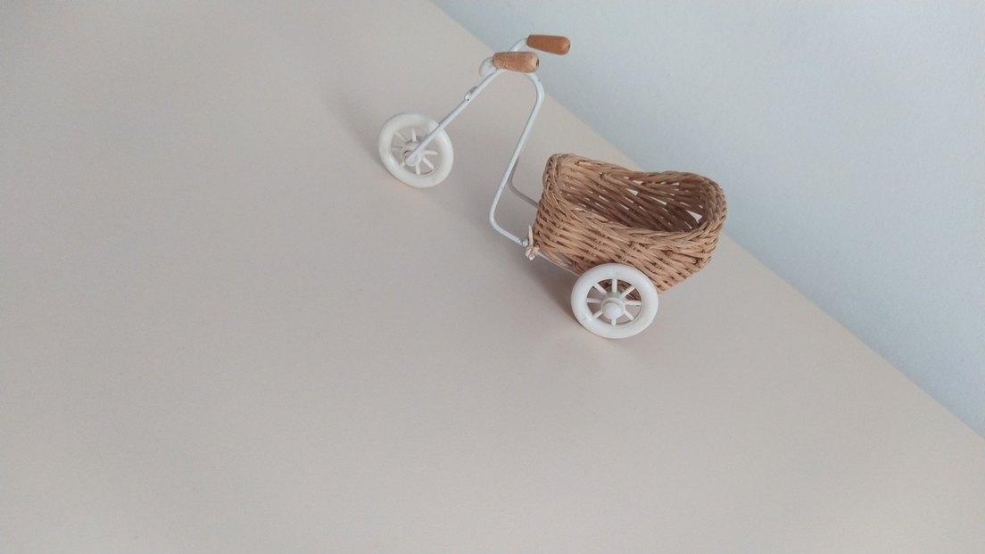 Pastel Çok Renkli Seramik Vazo - Görsel 2