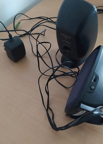 Creative Siyah Müzik Sistemi Hoparlörleri - Görsel 2