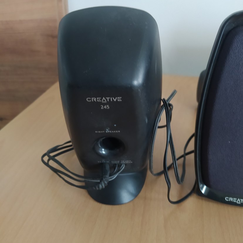 Creative Siyah Müzik Sistemi Hoparlörleri - Görsel 5