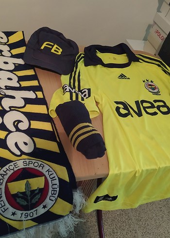 Sarı Fenerbahçe Mini Kollu Forma