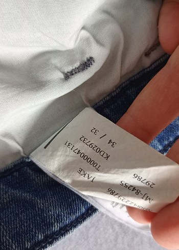 34 Beden lacivert Renk mavi jeans