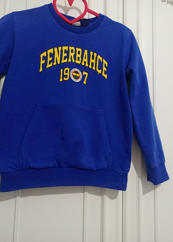 Fenerbahçe 1907 Baskılı Erkek Sweatshirt - Görsel 5