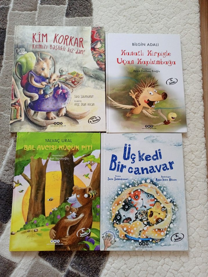 Çocuk Kitapları Seti - 4 Kitap - Görsel 2