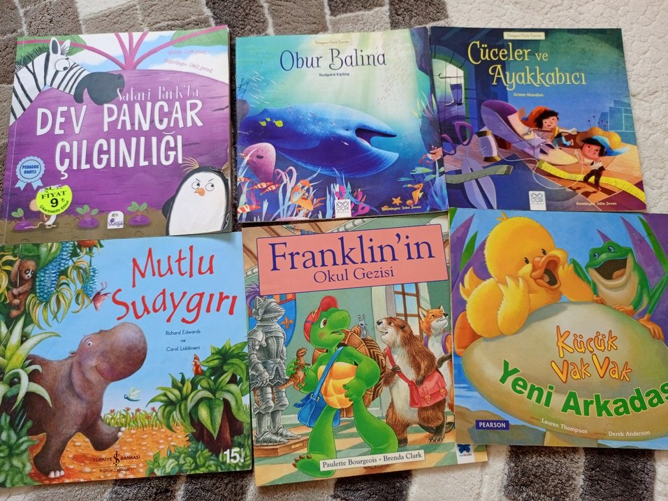 Çocuklar için çeşitli resimli kitaplar - Görsel 4