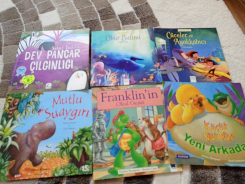 Çocuklar için çeşitli resimli kitaplar - Görsel 2