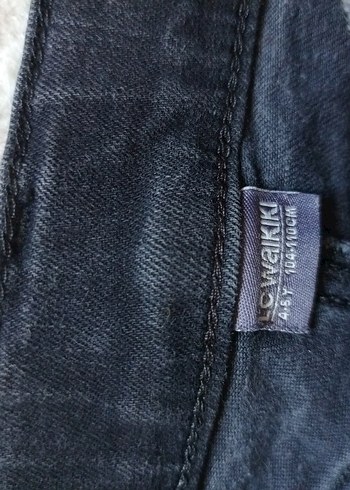 Siyah Regular Fit Midi Kadın Kot Pantolon - Görsel 5