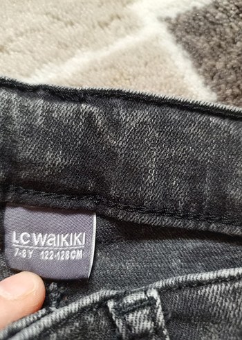 Erkek Çocuk Gri Denim Pantolon - Görsel 4