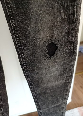 Erkek Çocuk Gri Denim Pantolon - Görsel 7