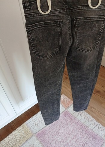 Erkek Çocuk Gri Denim Pantolon - Görsel 6