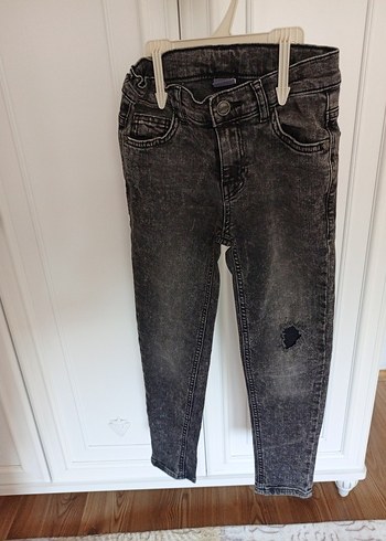 Erkek Çocuk Gri Denim Pantolon - Görsel 8