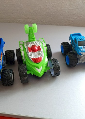 Renkli Oyuncak Araba Seti - Görsel 2