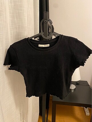 Pull and bear crop tişört