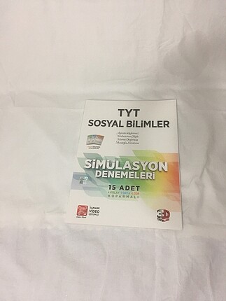 tyt sosyal bilimler denemesi