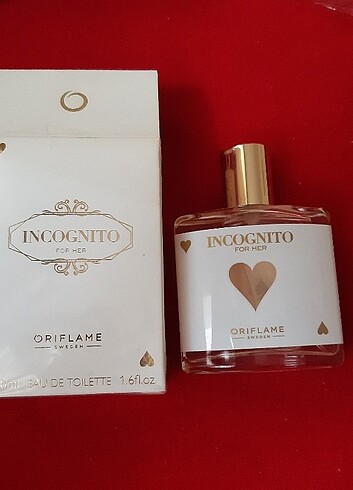 Oriflame incognite for her parfüm